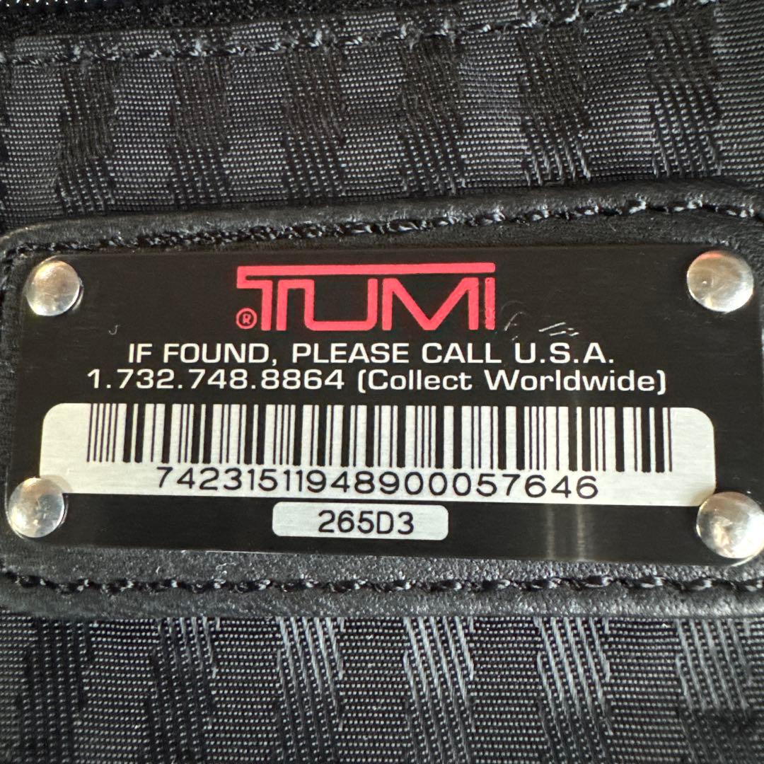 TUMIボストンバッグ