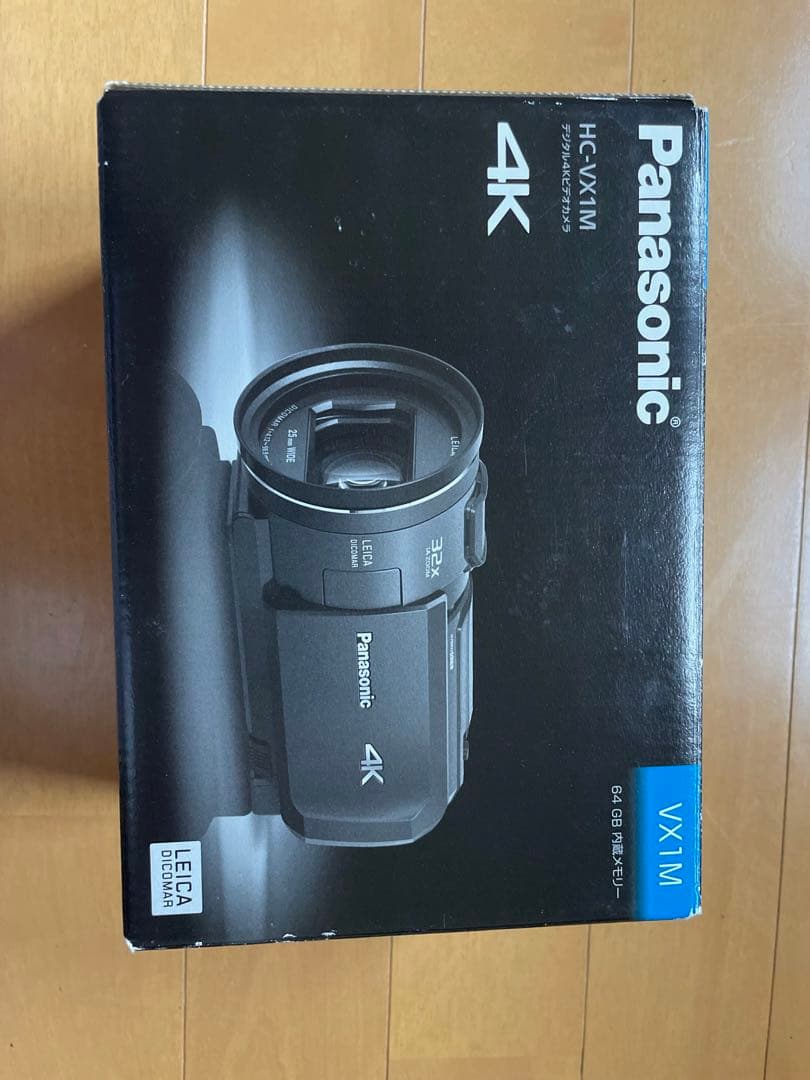 パナソニック 4K ビデオカメラ HC-VX1M-W　ホワイト