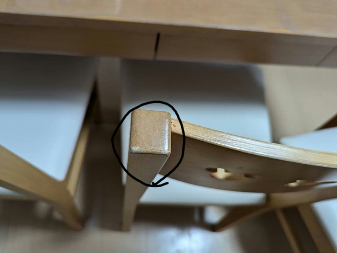 【ディズニー】ベルメゾン　ダイニングテーブル　セット