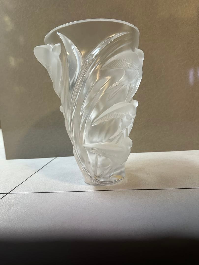 3-1017 ラリック 花瓶 マルティネット Martinets フラワーベース