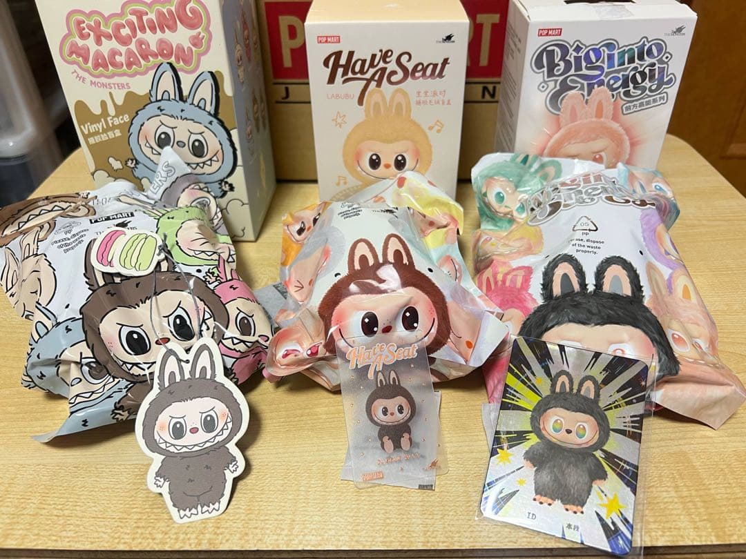 POPMART LABUBU THE MONSTERS シークレット 3点セット