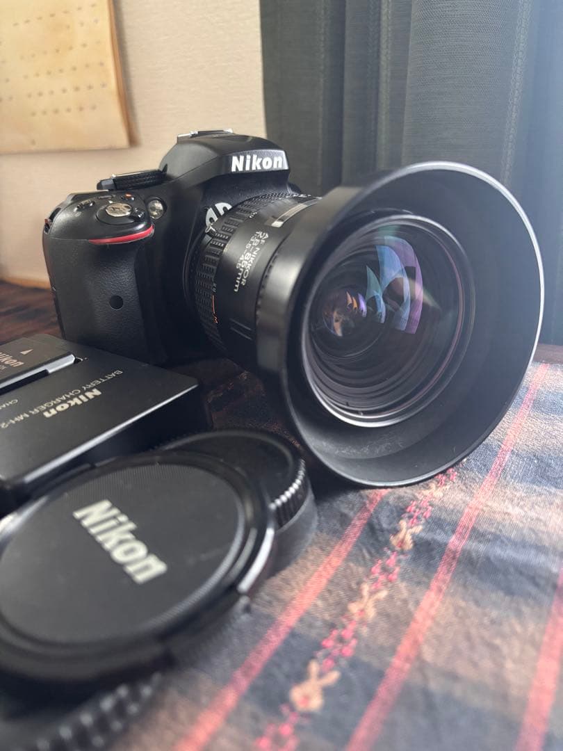 最終価格★NikonD530ズームレンズ純正バッテリー2個10219ショット