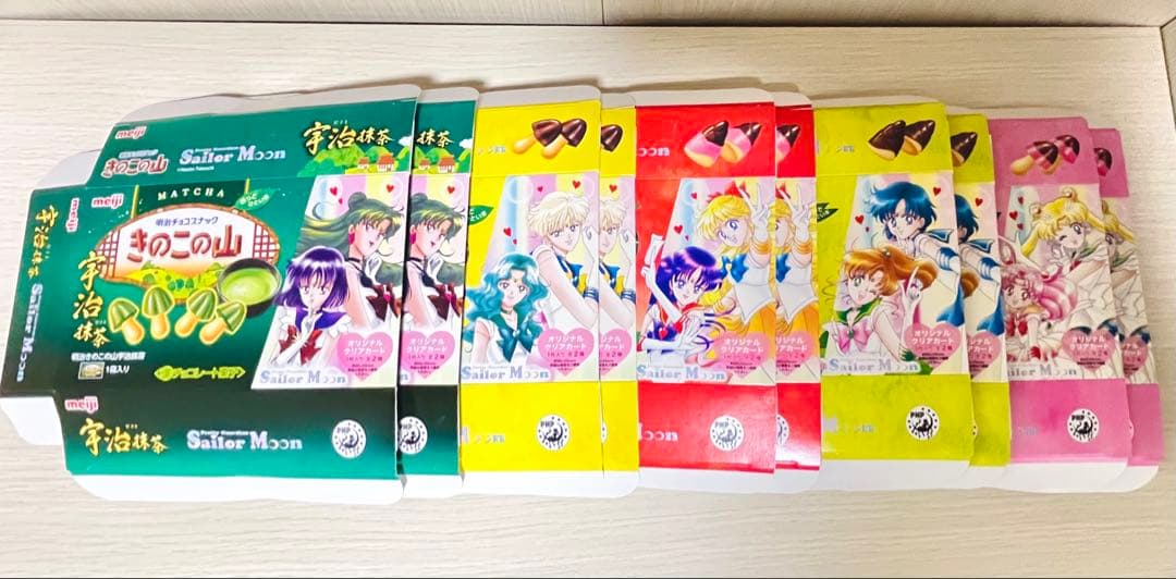 セーラームーン 明治 コラボ コンプリートセット 箱付き⭐︎
