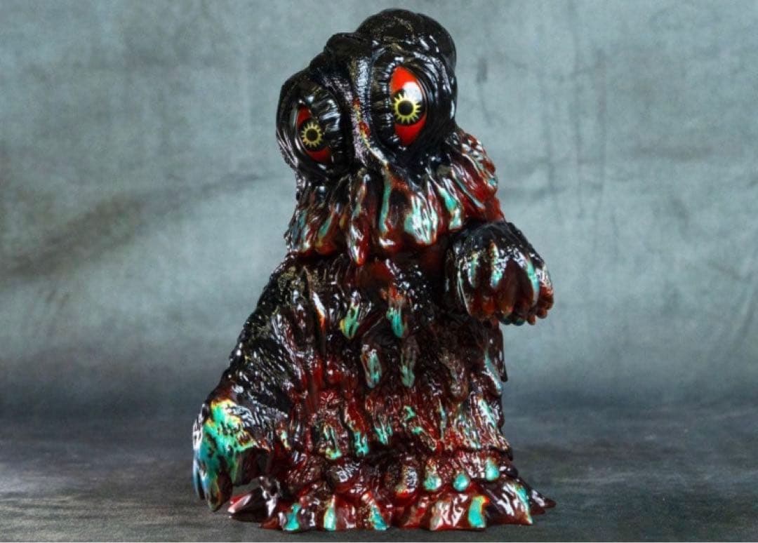 GVA-BC ヘドラ Frog Tree 海ノ炎 ２ ソフビ ゴジラ バンダイ