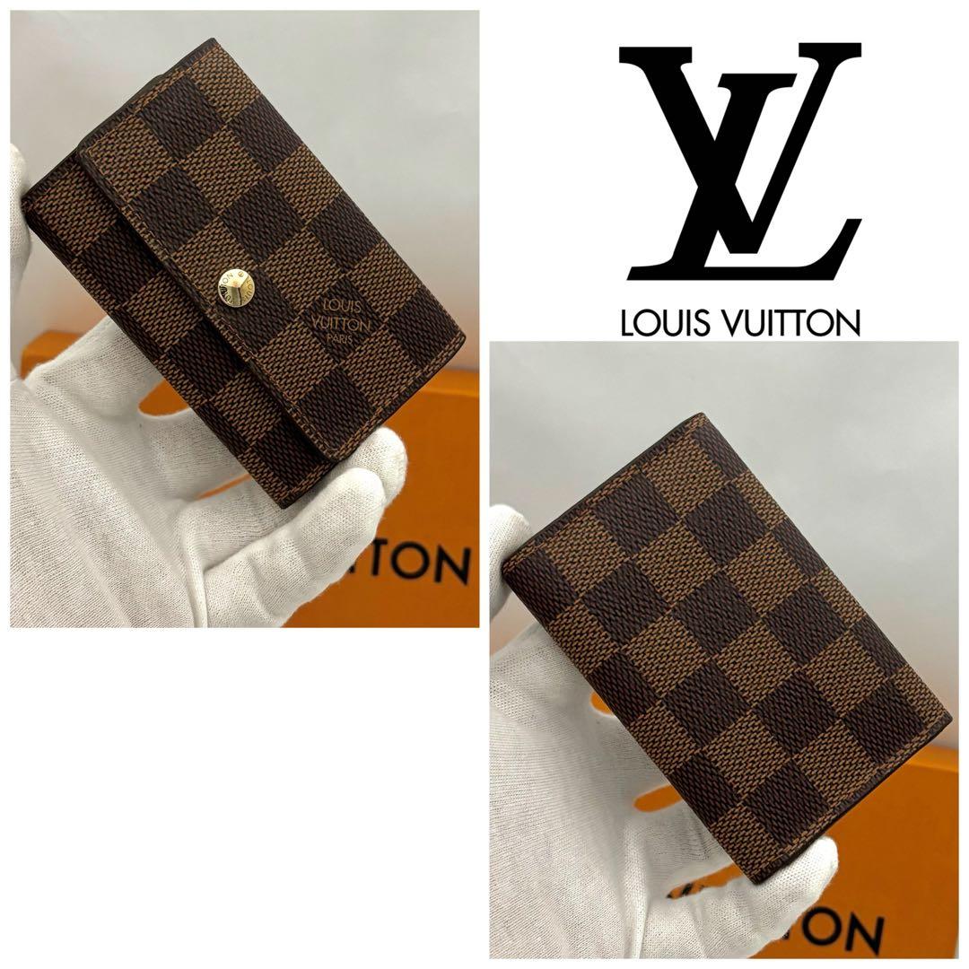 早い物勝ち❗️ルイヴィトン　ミュルティクレ6 キーケース　ダミエエベヌ　正規品