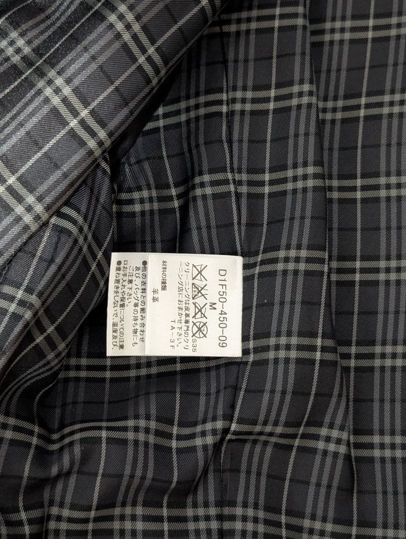 BURBERRY BLACK LABEL ライダースジャケット Mサイズ