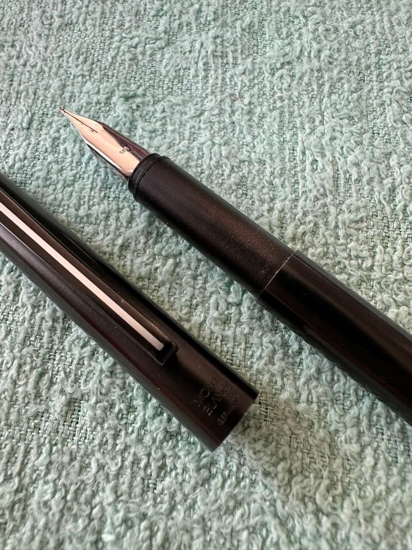 ペン先14K✨モンブラン 高級万年筆 ノブレスブラック MONTBLANC