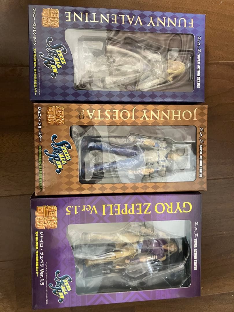 ジョジョの奇妙な冒険 超像可動等 2部〜8部主要キャラセット