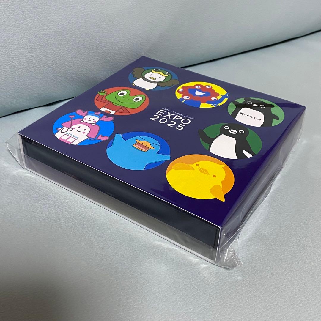 万博 ミャクミャク JR 7 Character All Stars ピンバッジ