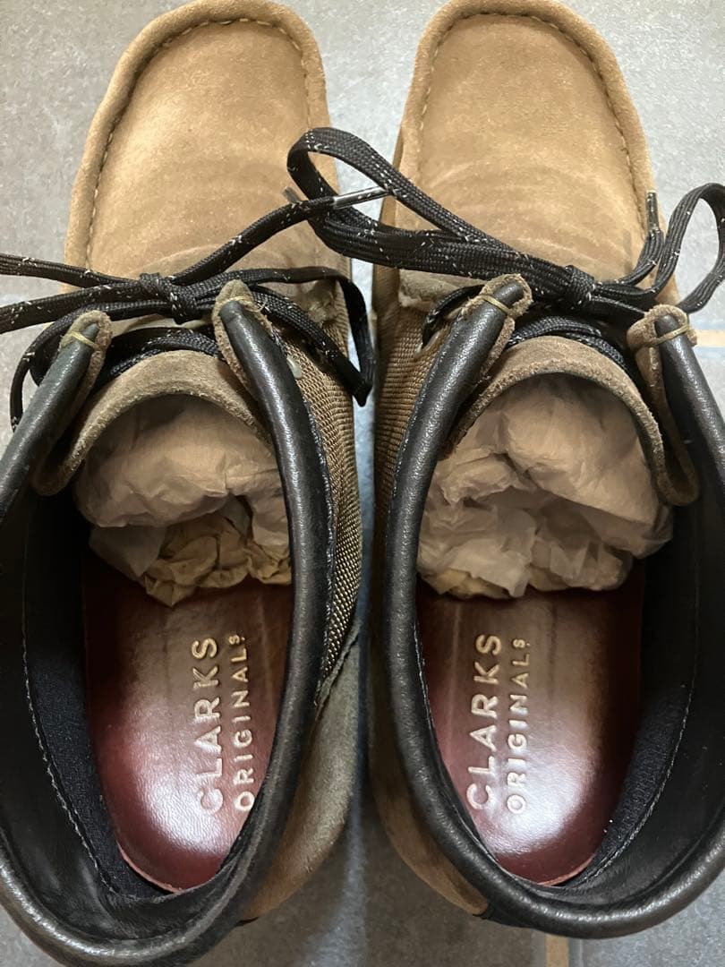 靴 Clarks Wallabee GTX 9 (43) GORE-TEX