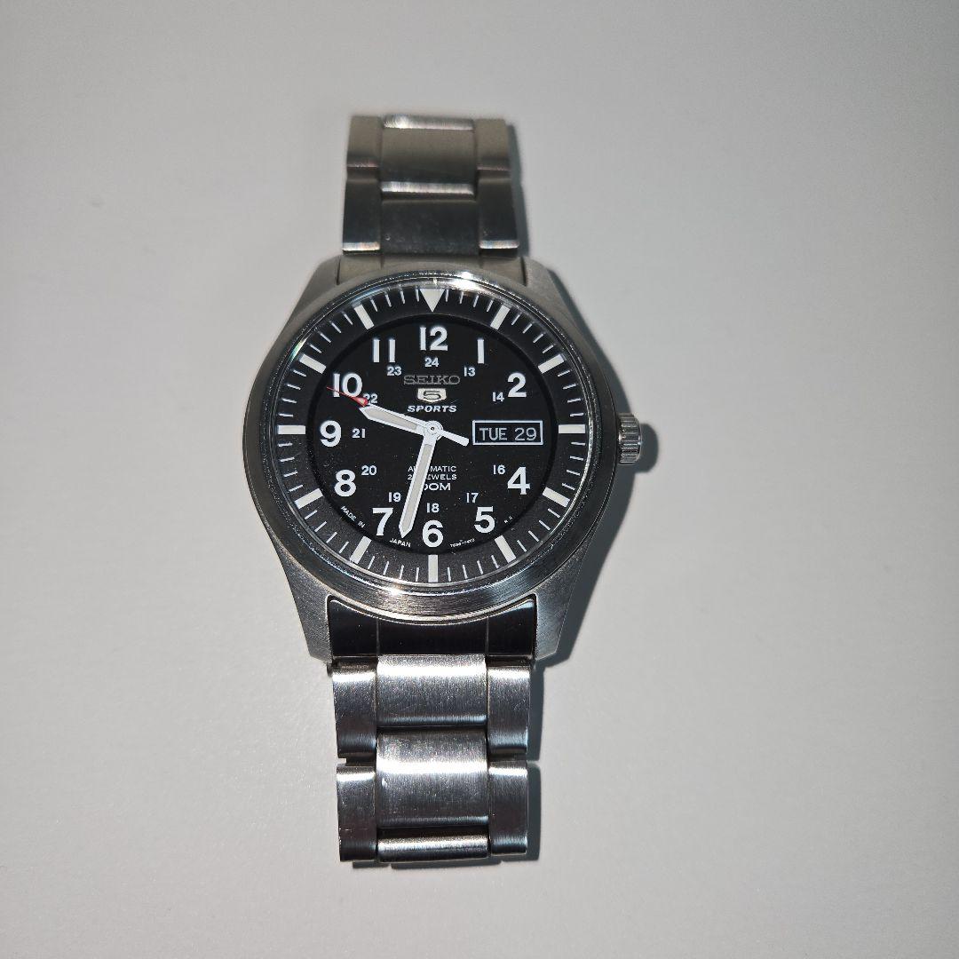 SEIKO 5SPORTS 自動巻き時計