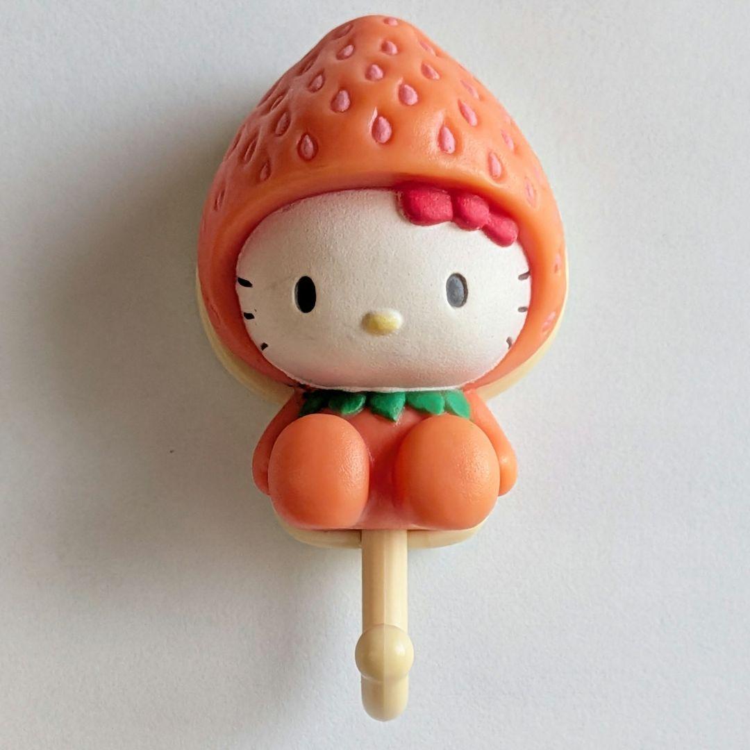 ハローキティ フルーツマグネットフック 8個セット なっちゃん！景品 平成レトロ