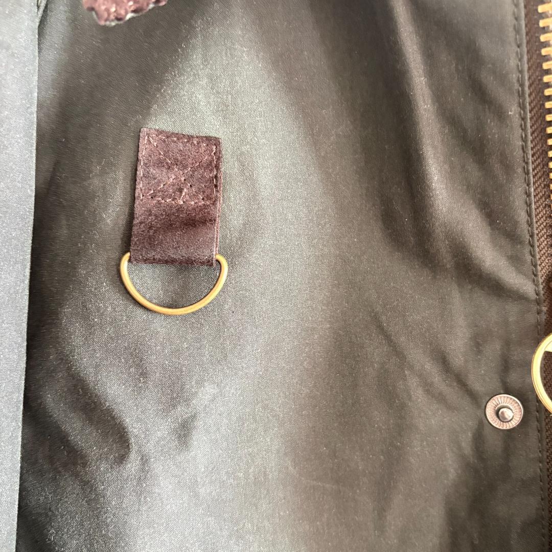未使用 Barbour SPEY WAX ジャケット セージ L バブアー ②