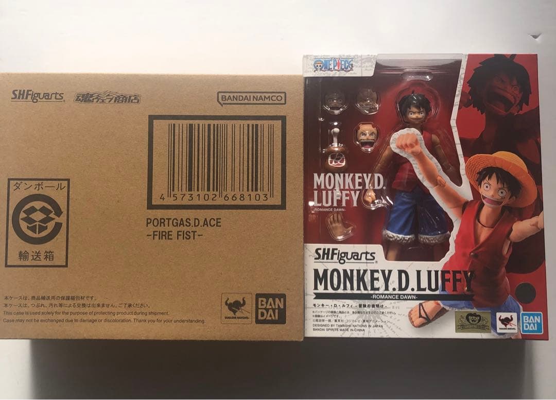 s.h.フィギュアーツ　モンキー・D・ルフィ　ポートガス・D・エース