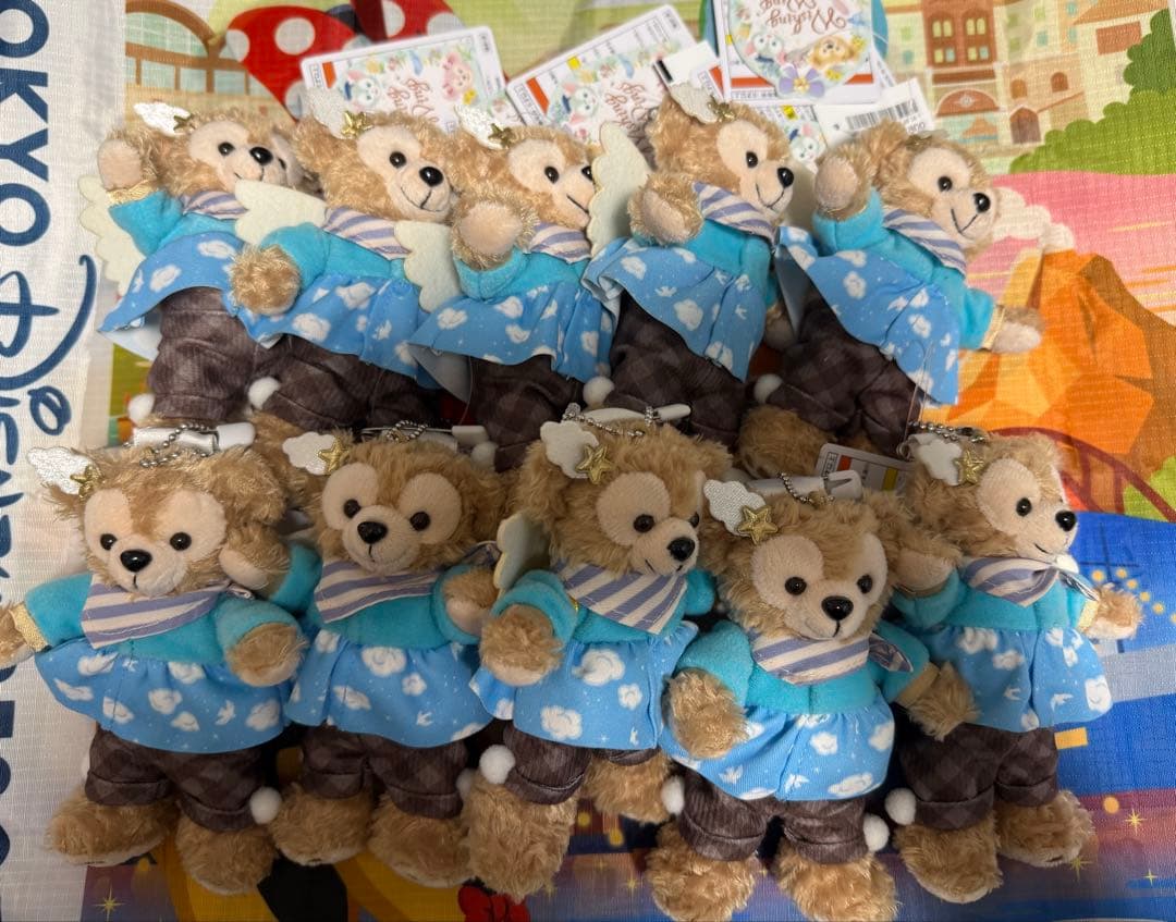 ダッフィーアンドフレンズ　　ウィッシングウィングス　ダッフィー ぬいぐるみ