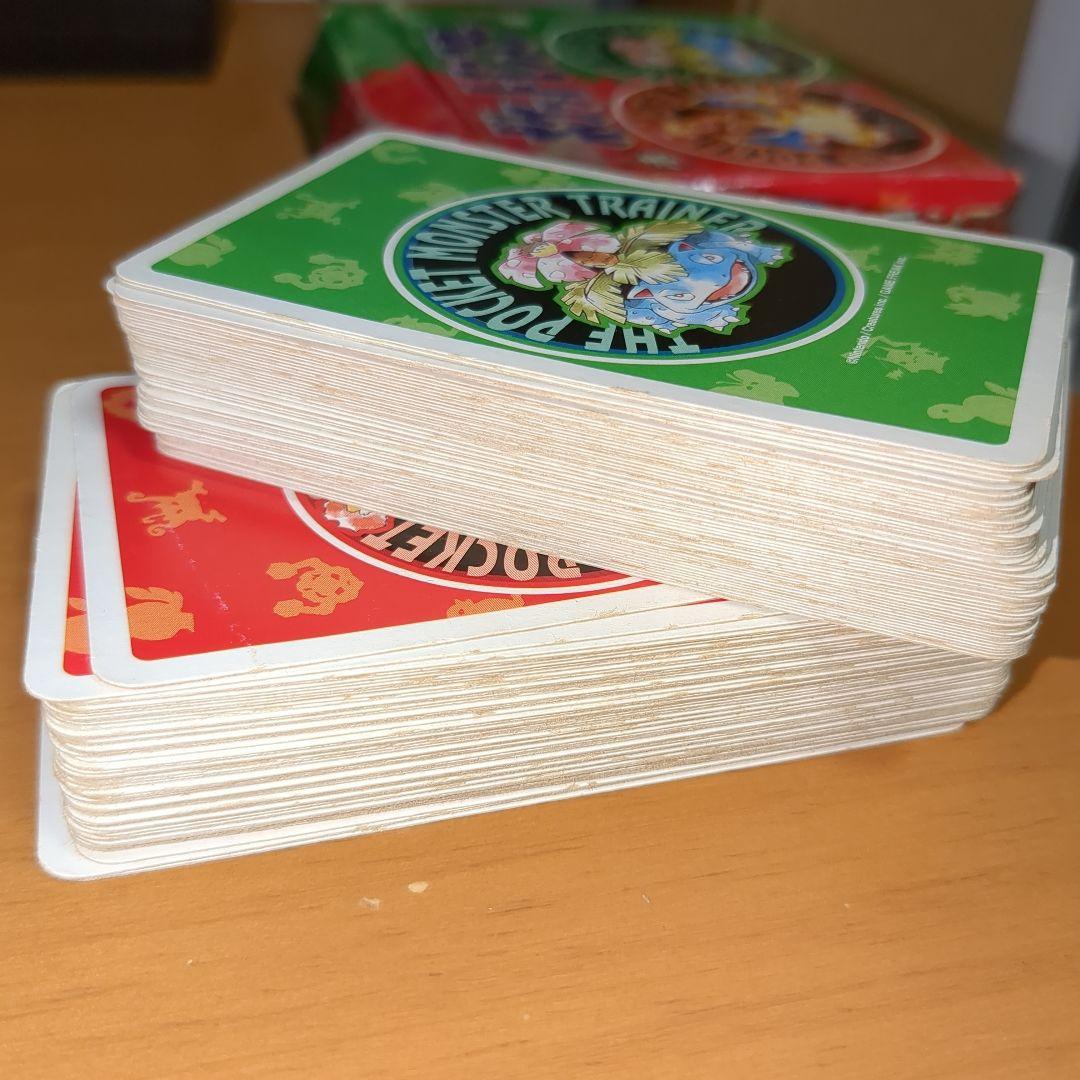 ポケモン　トランプ　赤 緑　ポケットモンスター