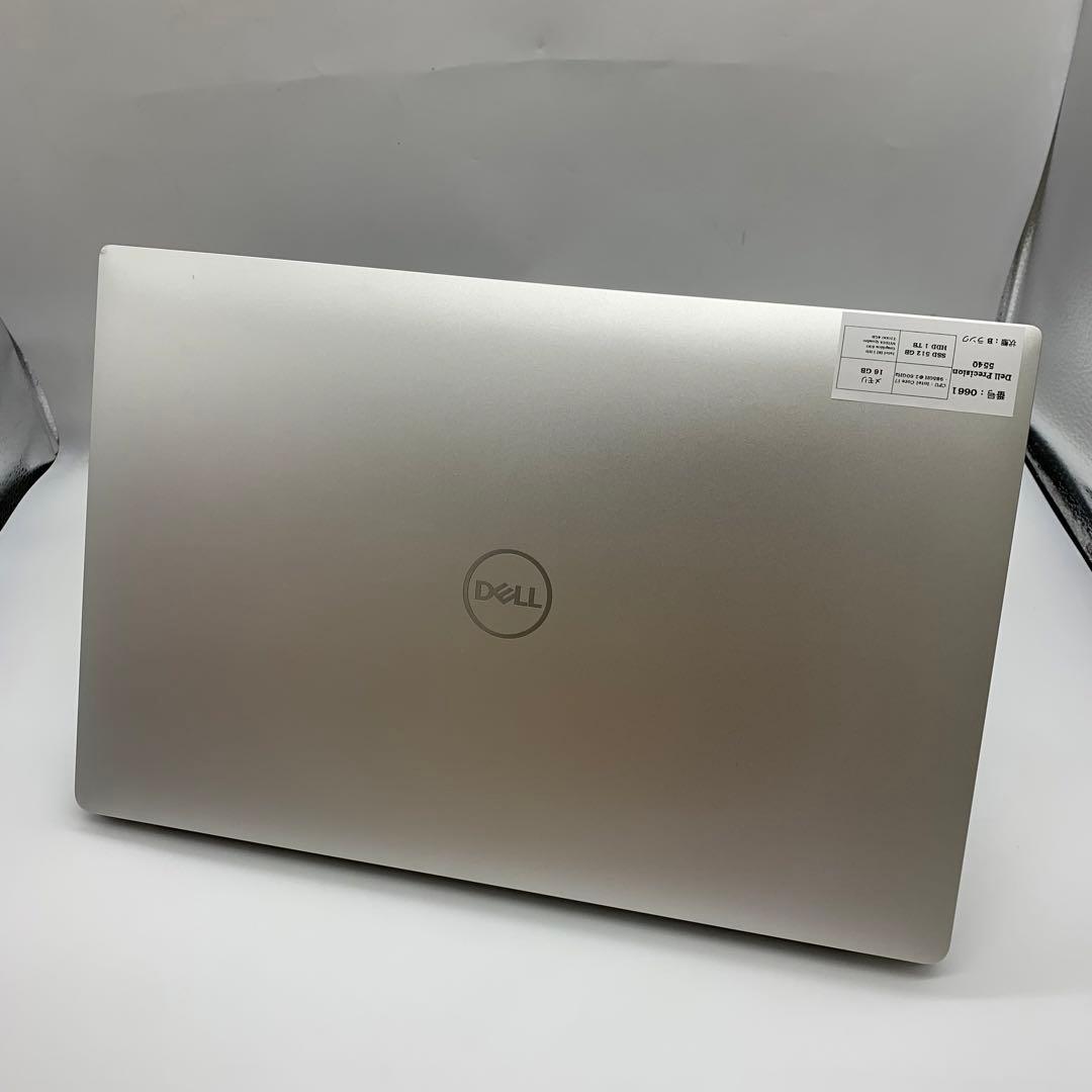 Windowsノート本体 Dell Precison 5540 | Core i7-9850H |