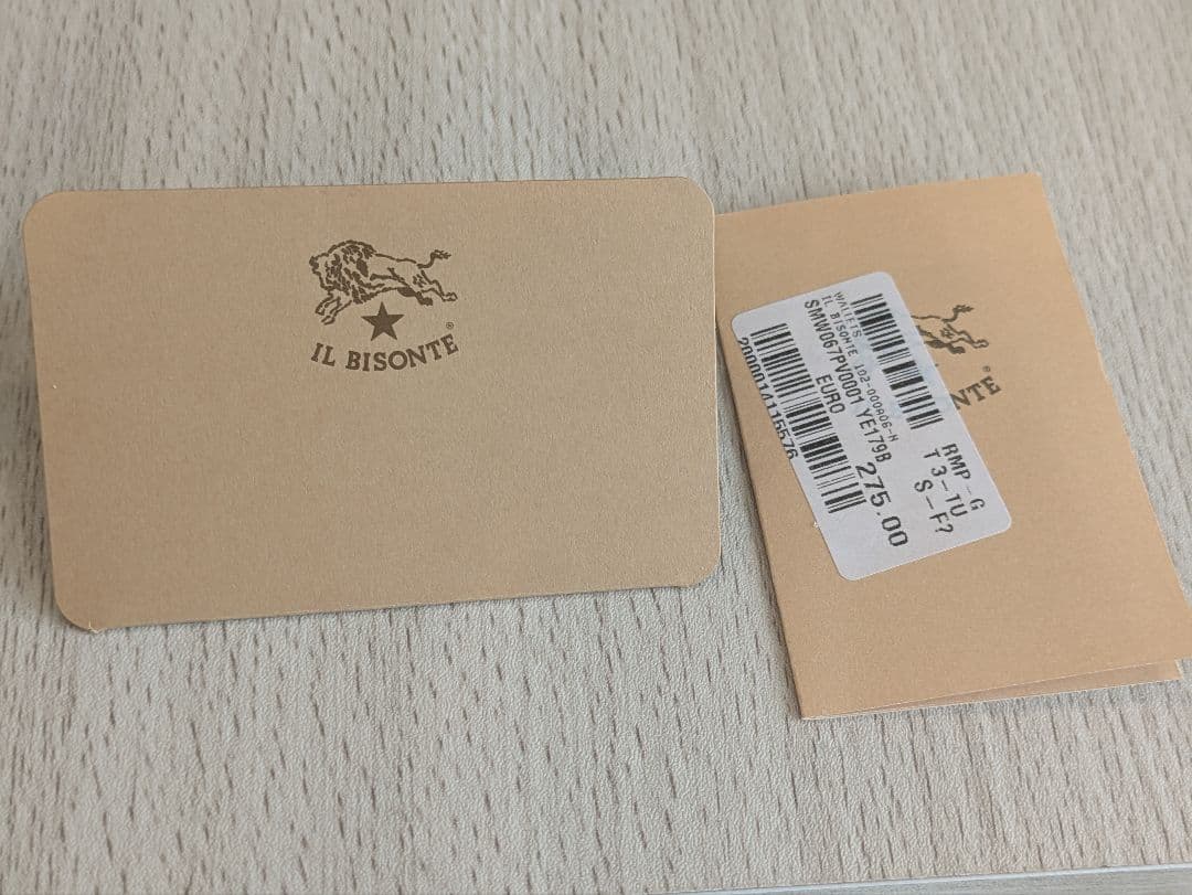 イルビゾンテ　二つ折り財布