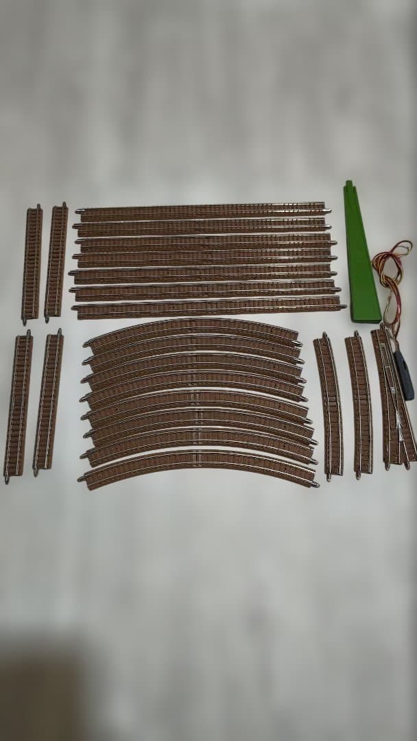 Nゲージ 機関車　客車　レール　パワーユニットセット　ジャンク品