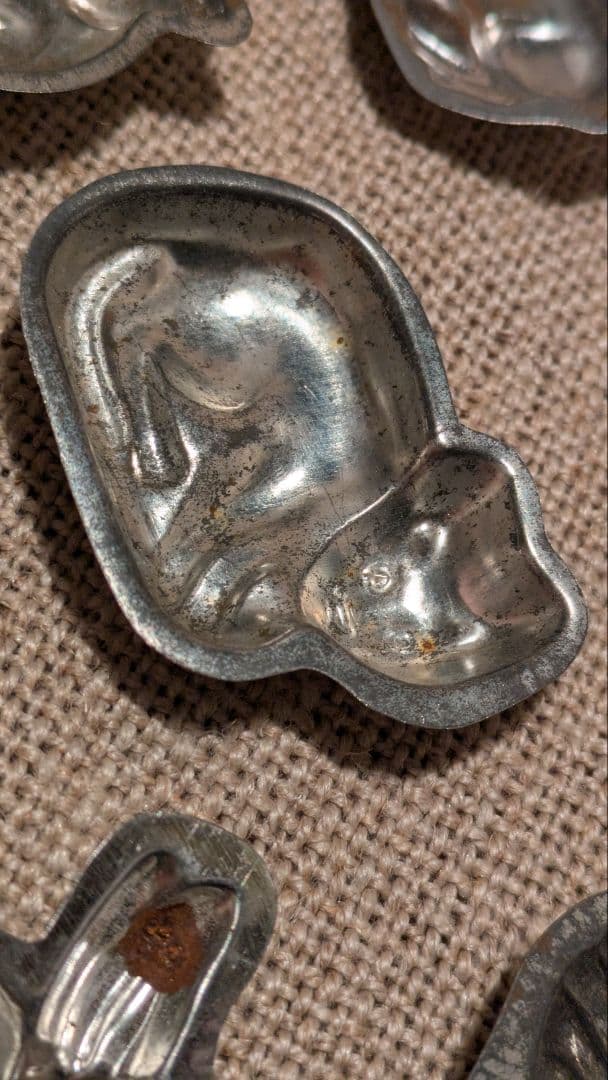 ヴィンテージ チョコレート型 17個セット ブリキ製 モールド CT-1