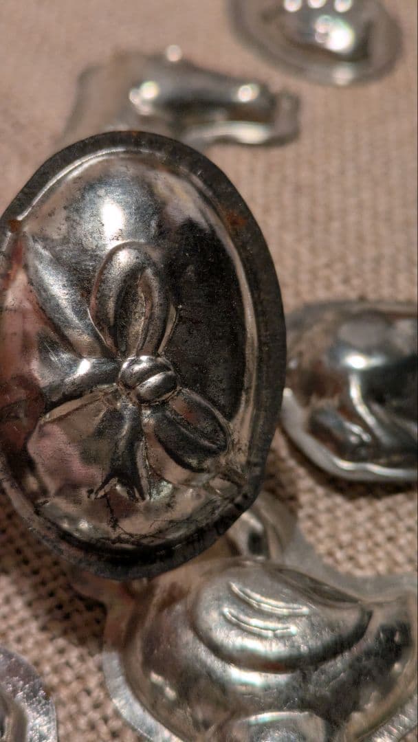 ヴィンテージ チョコレート型 17個セット ブリキ製 モールド CT-1