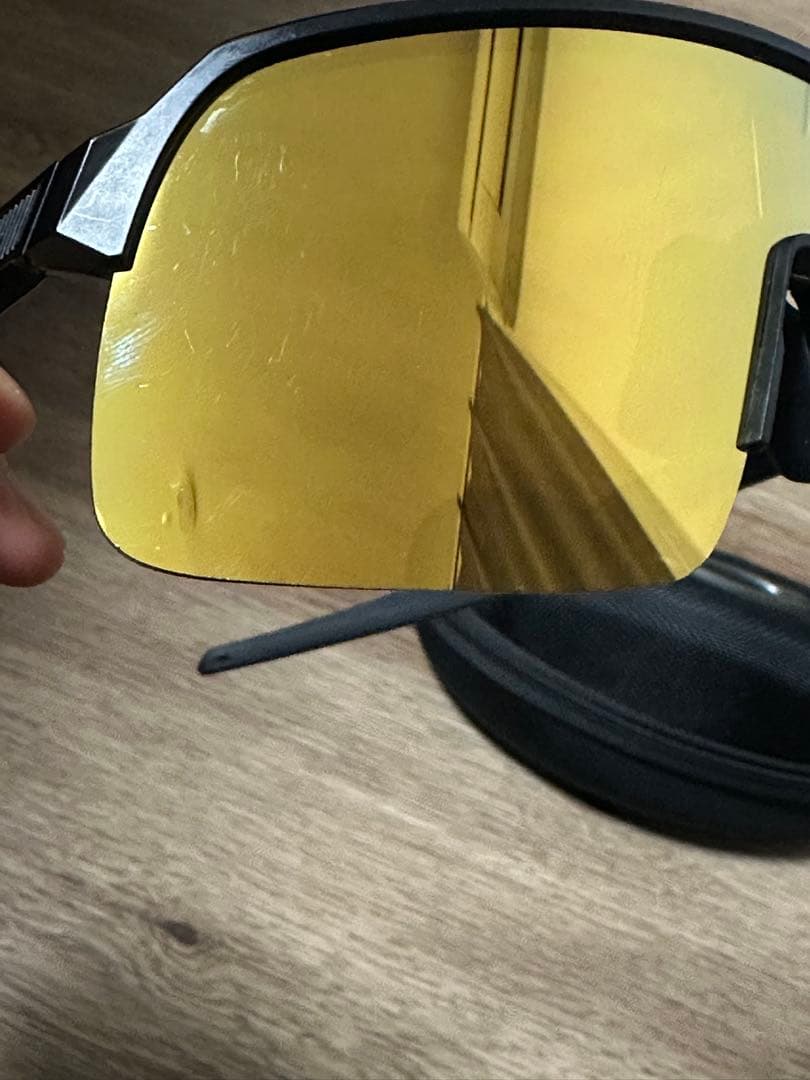 riku　サングラスOAKLEY SUTRO スートロ ゴールドレンズ