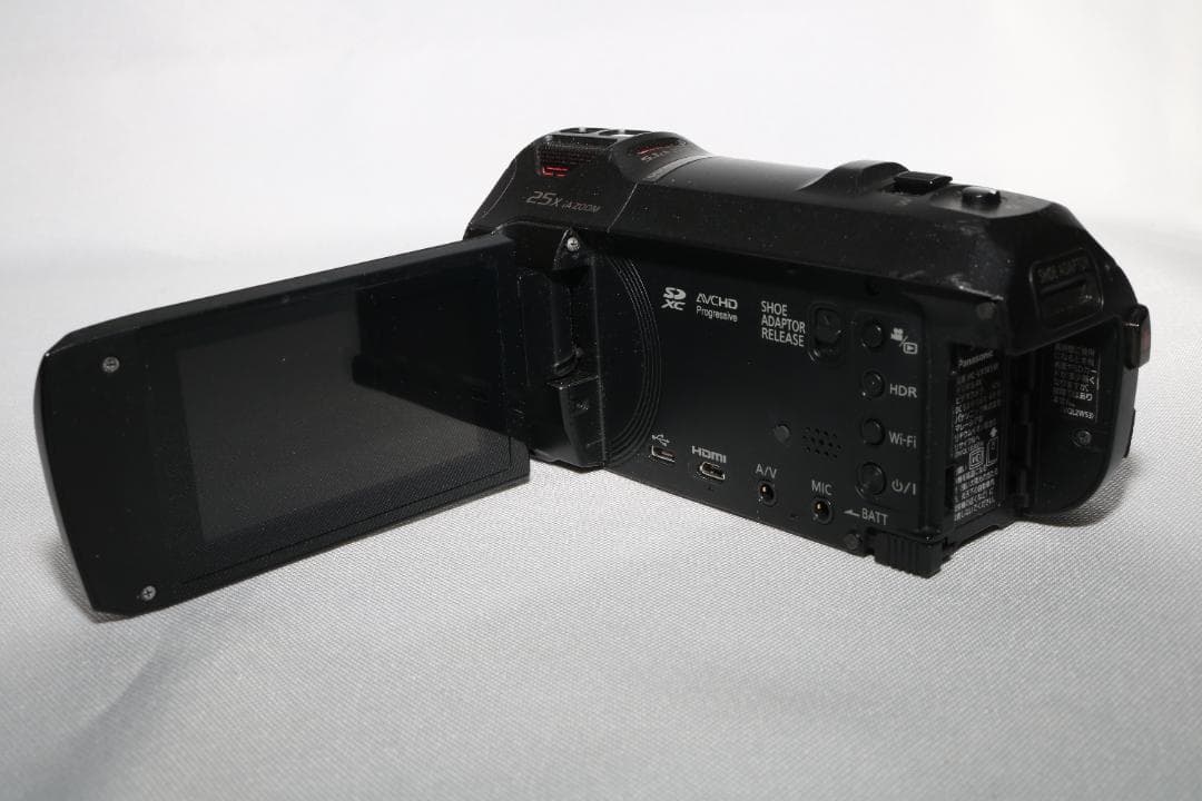 【ジャンク】パナソニック 4K ビデオカメラ VX985M ブラック