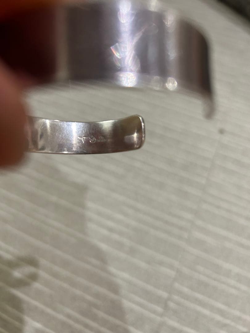 タディアンドキング　平打ちバングルGPロングホーン