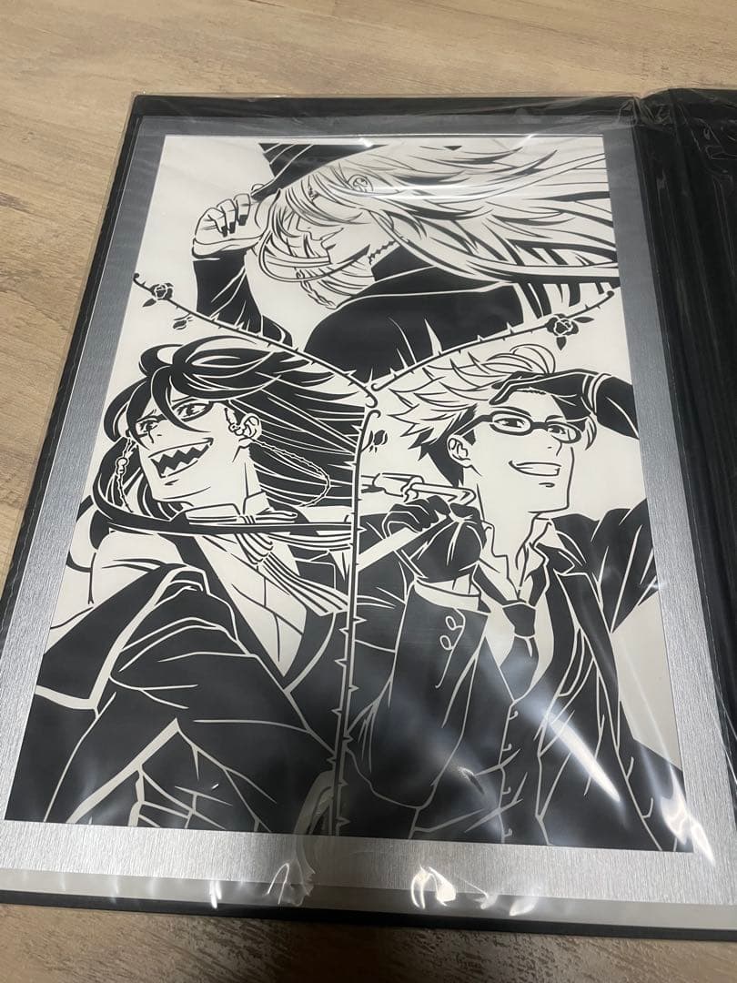 美品 希少 黒執事 Book of the Atlantic 伽羅切絵 2点