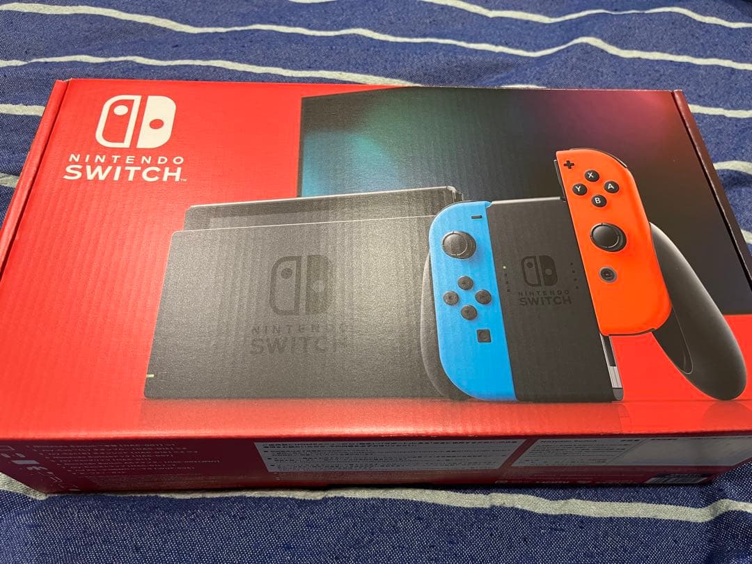 美品　Nintendo Switch 赤/青 Joy-Con 本体