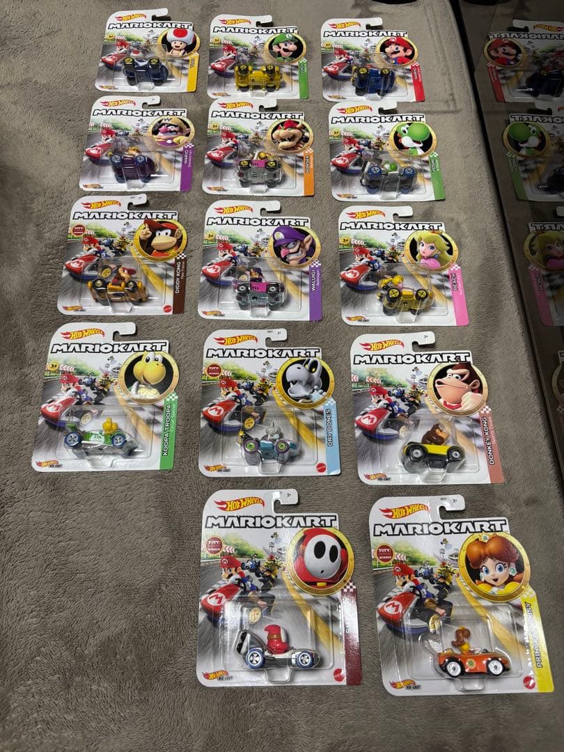 ★新品・未開封★ ホットウィール マリオカート ミニカーセット 14セット