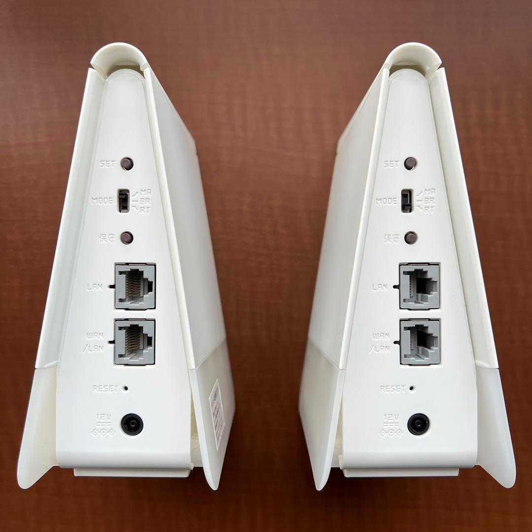 NEC Aterm WX1800HP メッシュWi-Fiルーター 2台（中古）