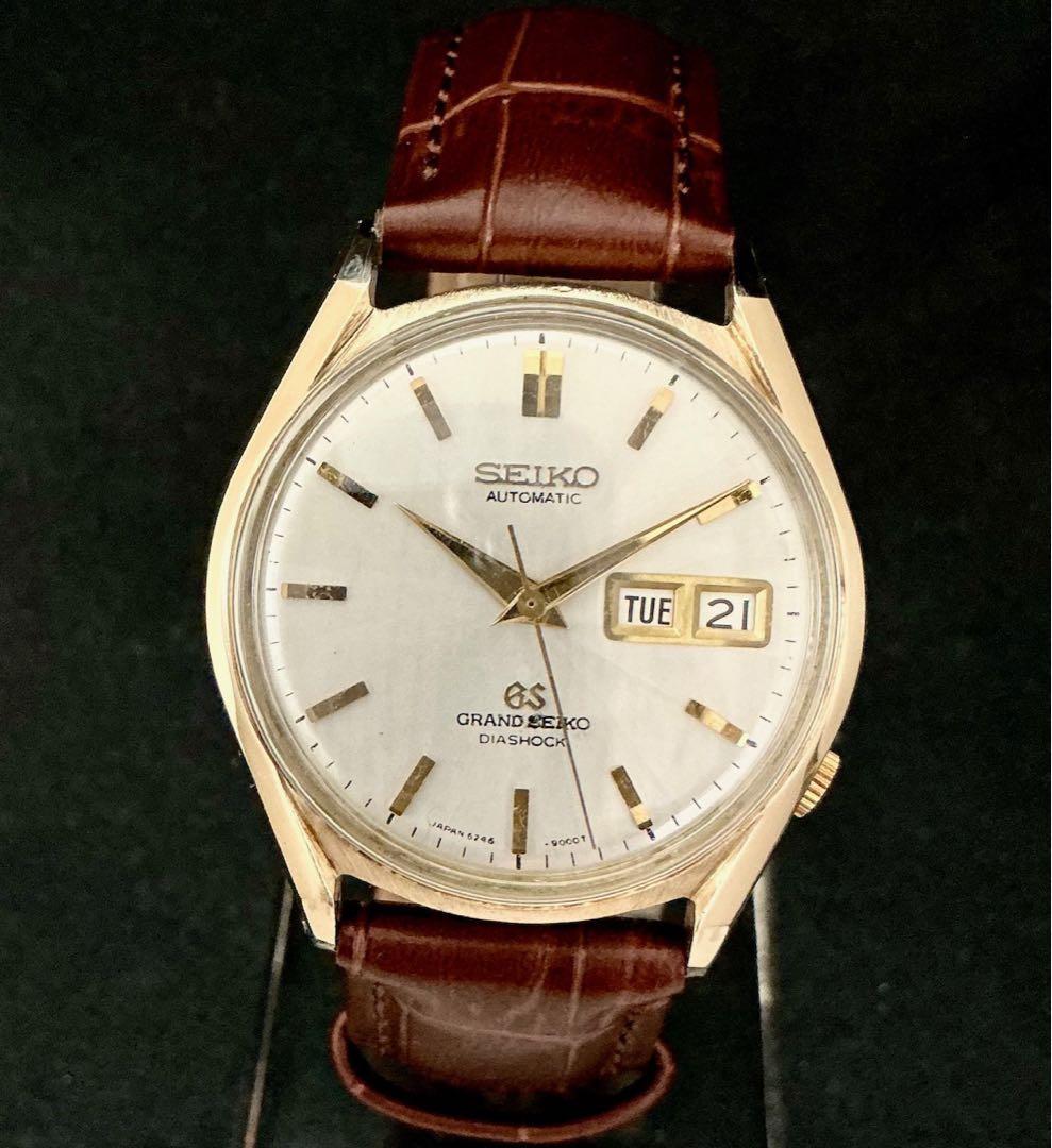 GS グランドセイコー6246-900CAPゴールド　OH済　傷なし！　超美品！