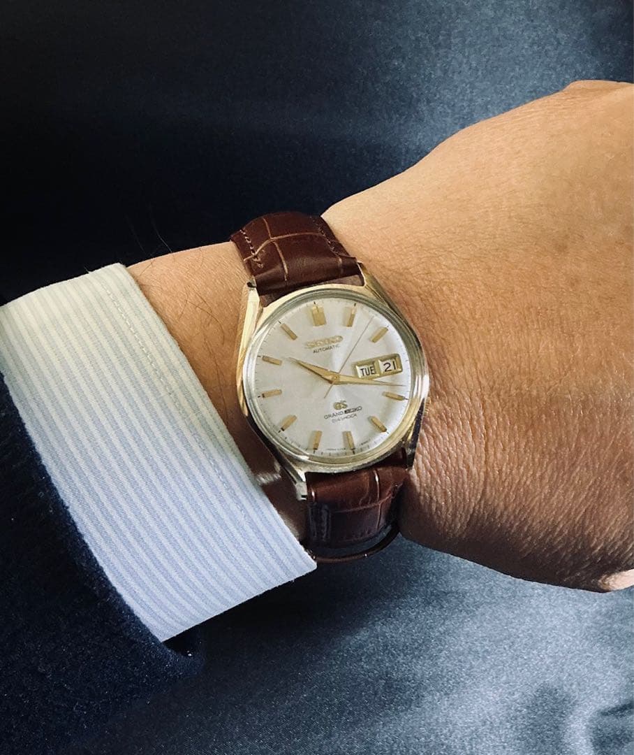 GS グランドセイコー6246-900CAPゴールド　OH済　傷なし！　超美品！