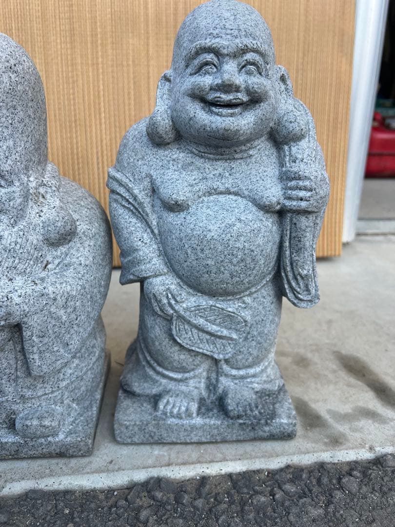 専用です縁起物　みかげ石　御影石　七福神　美品　2体