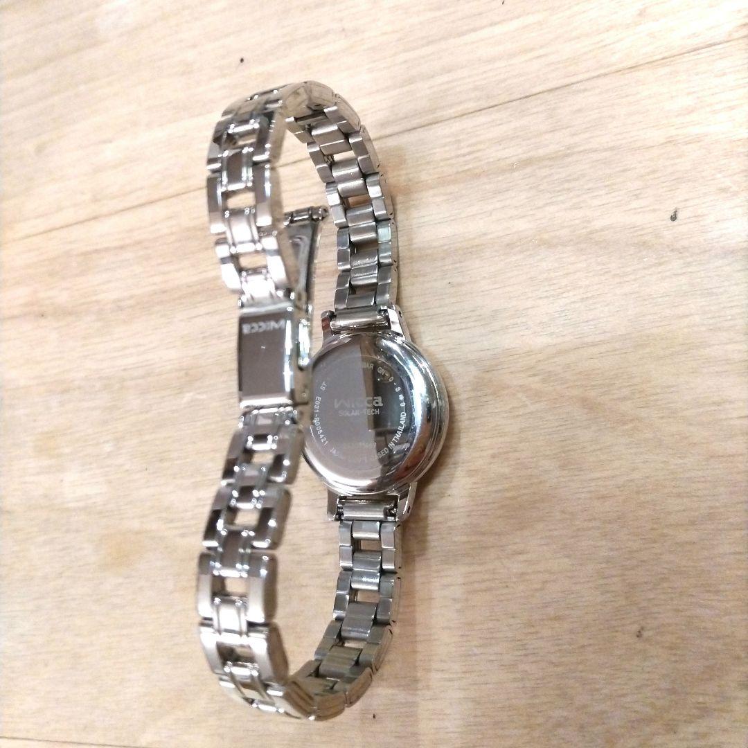 未使用☆CITIZEN☆ Wicca レディース 時計 ソーラーテック