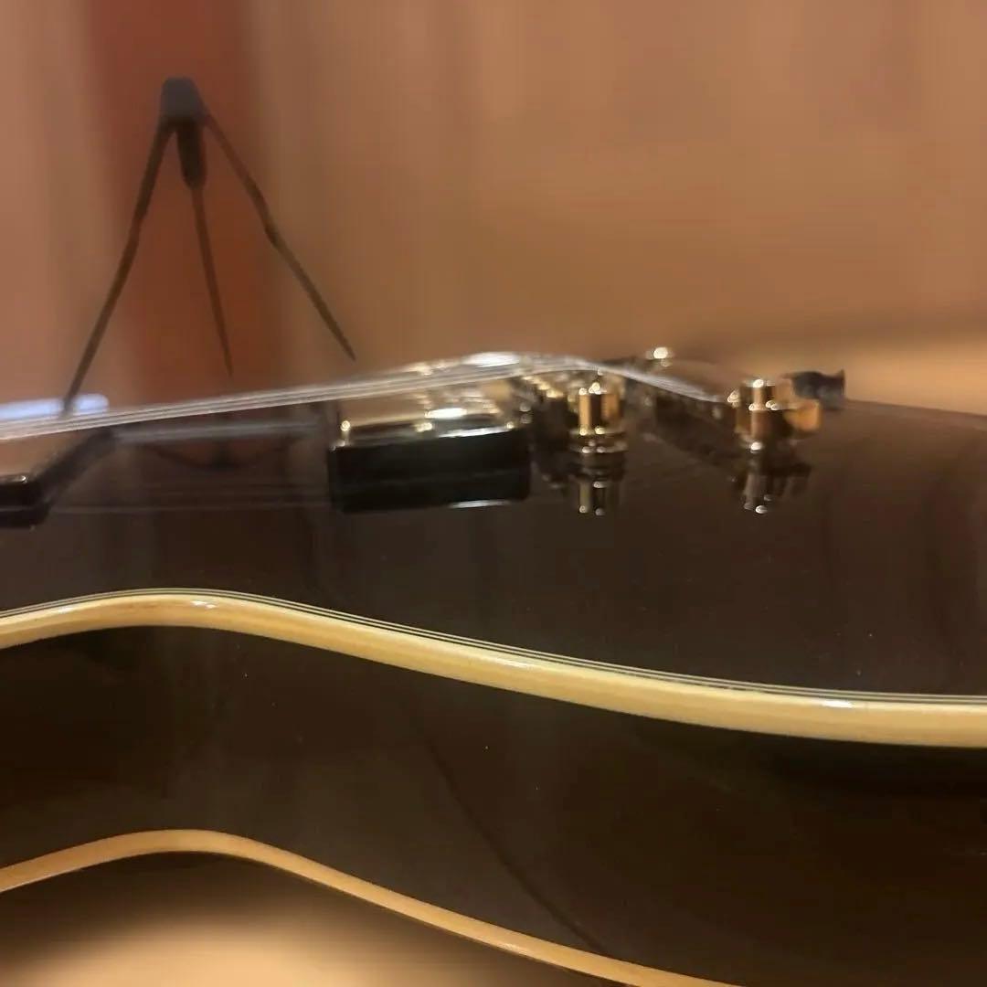 ”ぼっちざろっく”Blitz BLACKレスポールカスタムタイプ 新品弦張替済