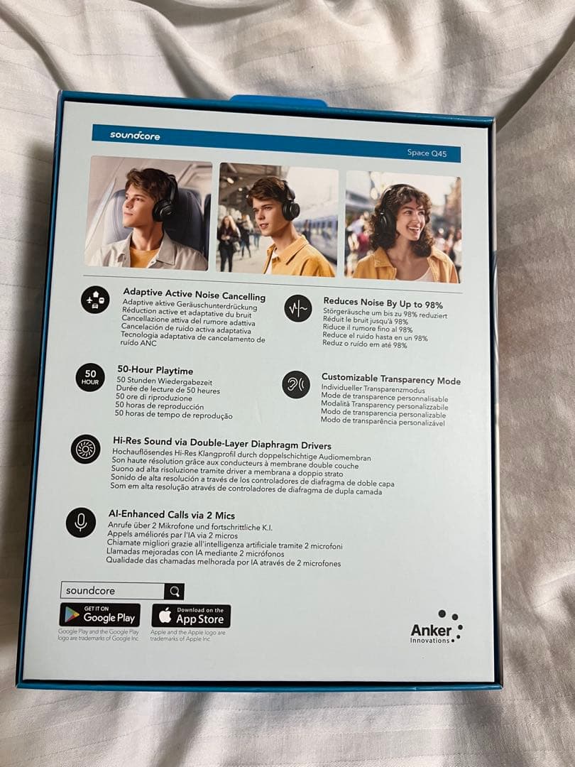 Anker Soundcore Space Q45（箱付き）