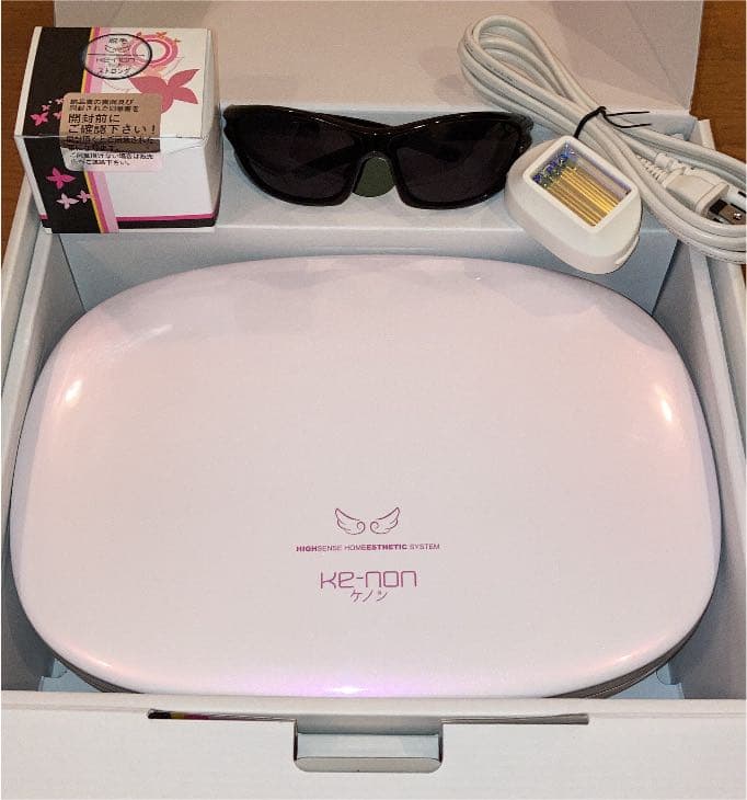ケノン　脱毛器　Ver.8.0 眉毛脱毛器付