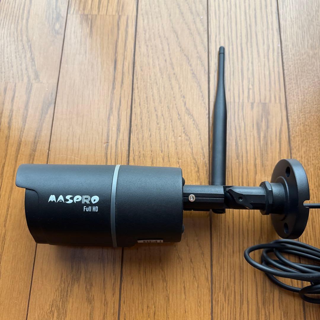 マスプロ ワイヤレス防犯カメラセット WHC10M3 SDカード付き