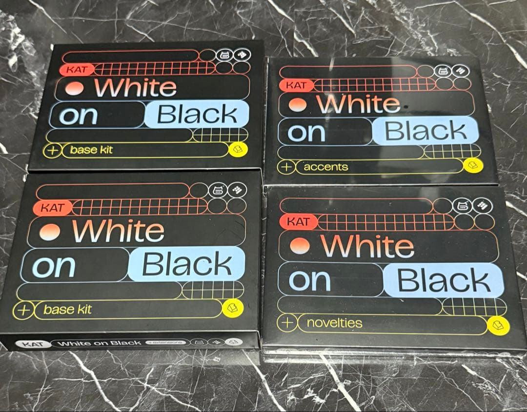 【美品】KAT WoB Double Shot PBT Keycaps