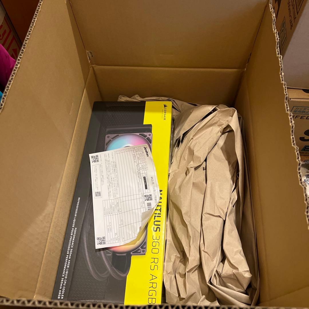 【新品未開封】CORSAIR NAUTILUS 360 RS ARGB