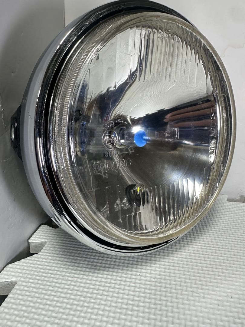 当時物IPF凹みレンズ付きヘッドライトASSY/シビエマーシャルCIBIE