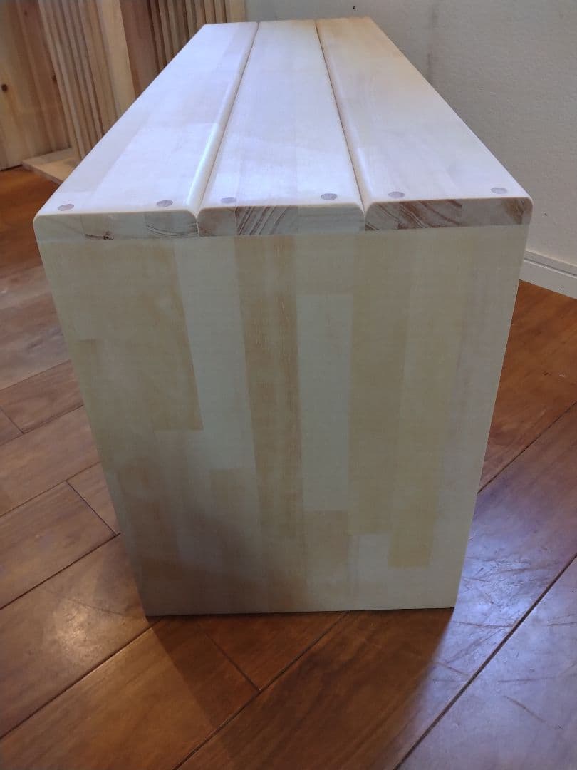 木製　ハンドメイド　オーダー　コの字型　トリマー　踏み台　水槽台　ベンチ