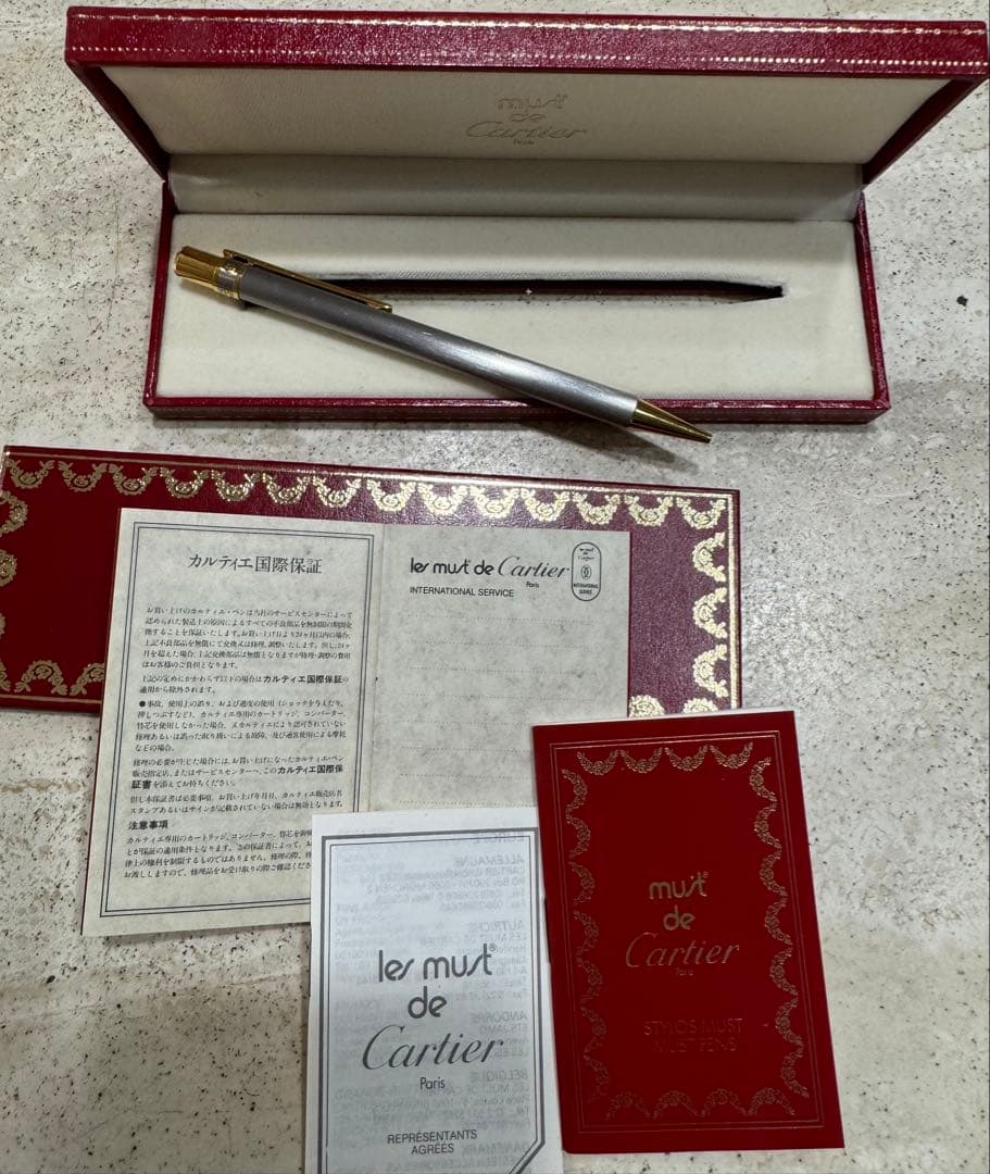 Cartier Must de Cartier ボールペン