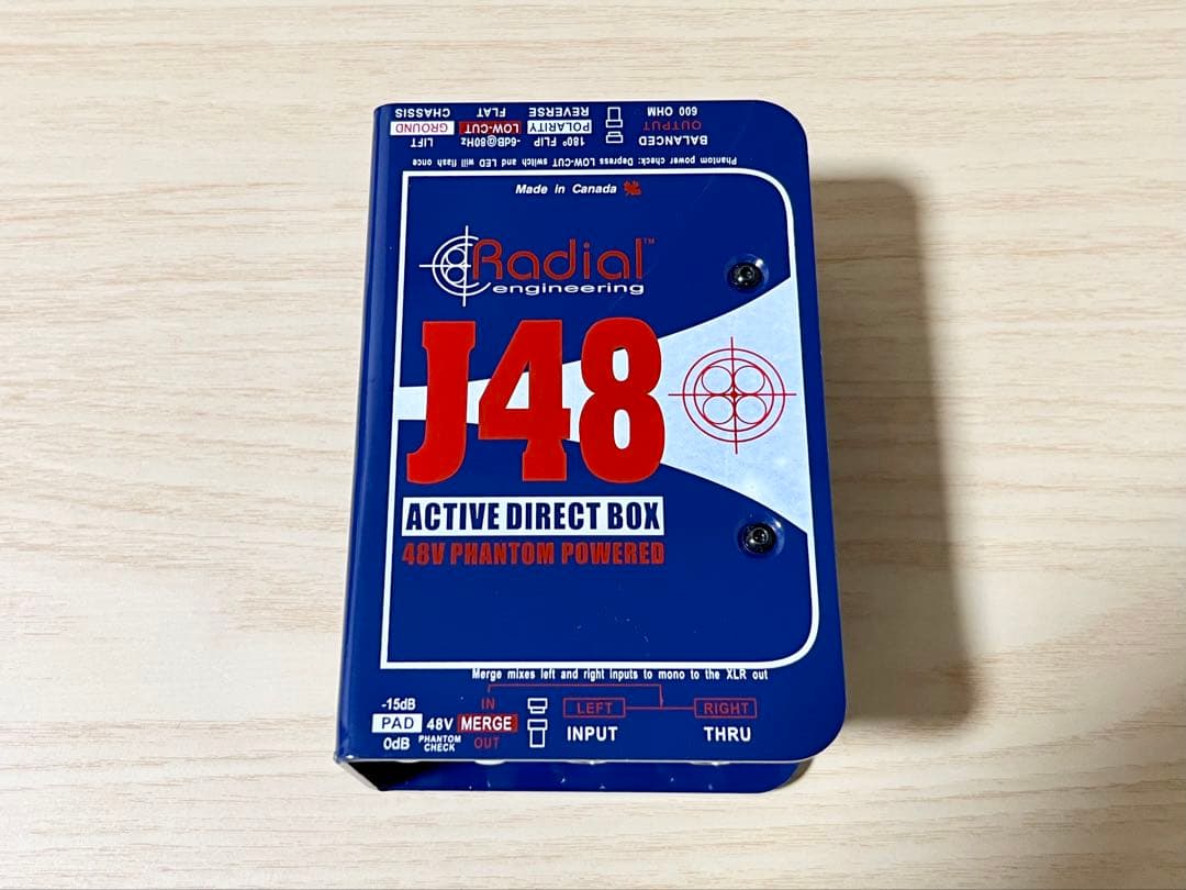 Radial J48 アクティブダイレクトボックス