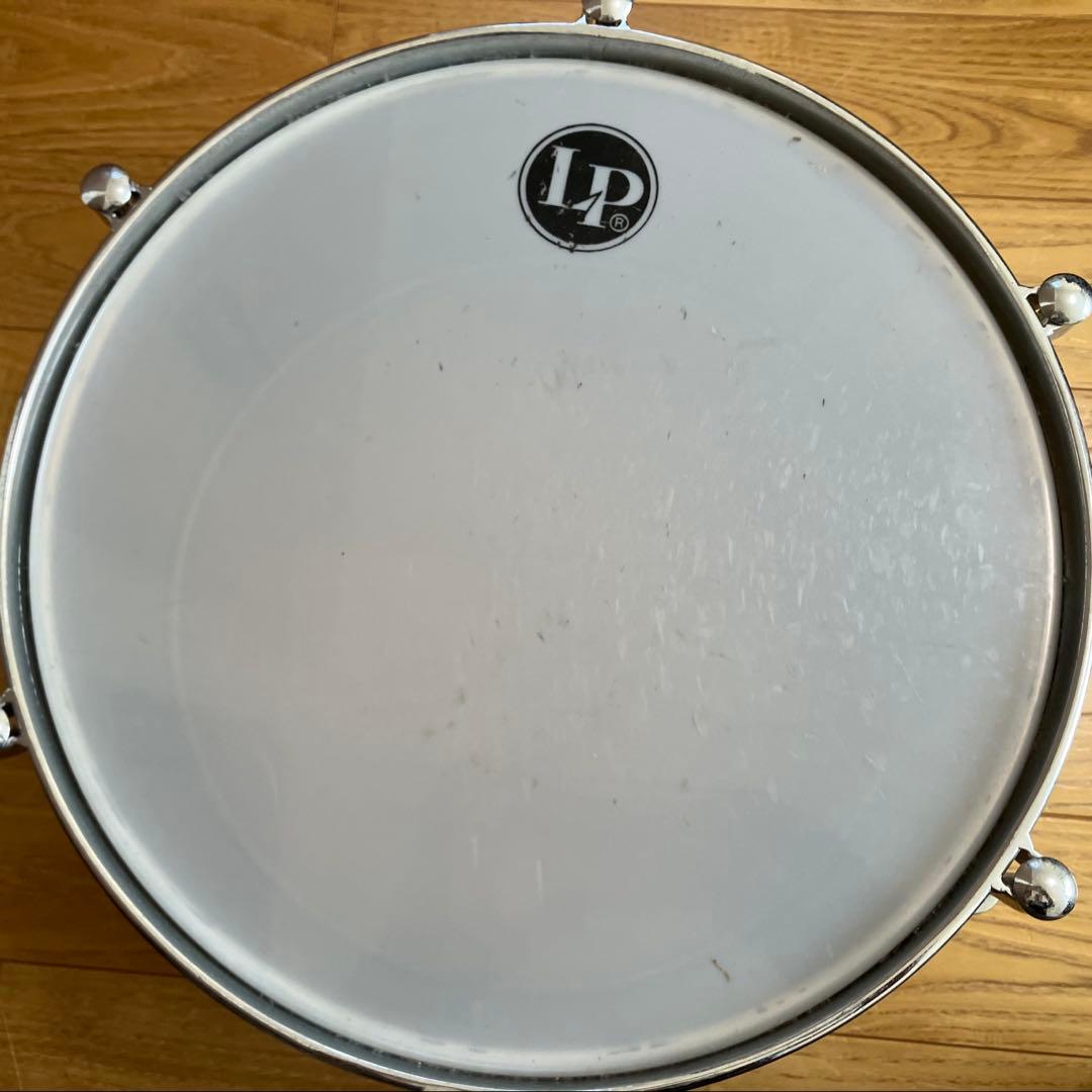 ティンバレス　ティトプエンテモデル　ステンレススチール　14インチ