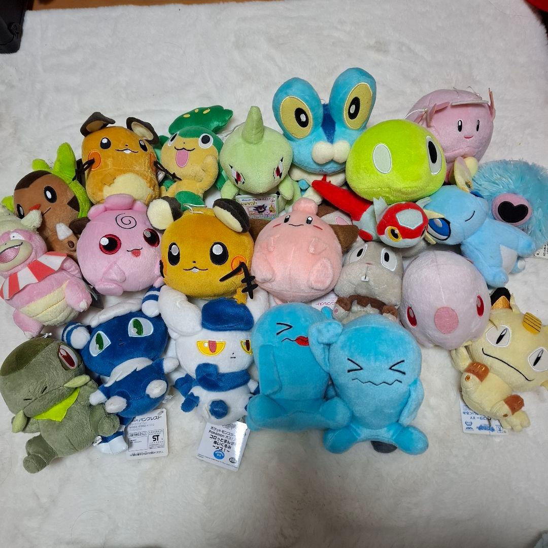 ポケモン コロッとまんまるぬいぐるみ等 22体　セット