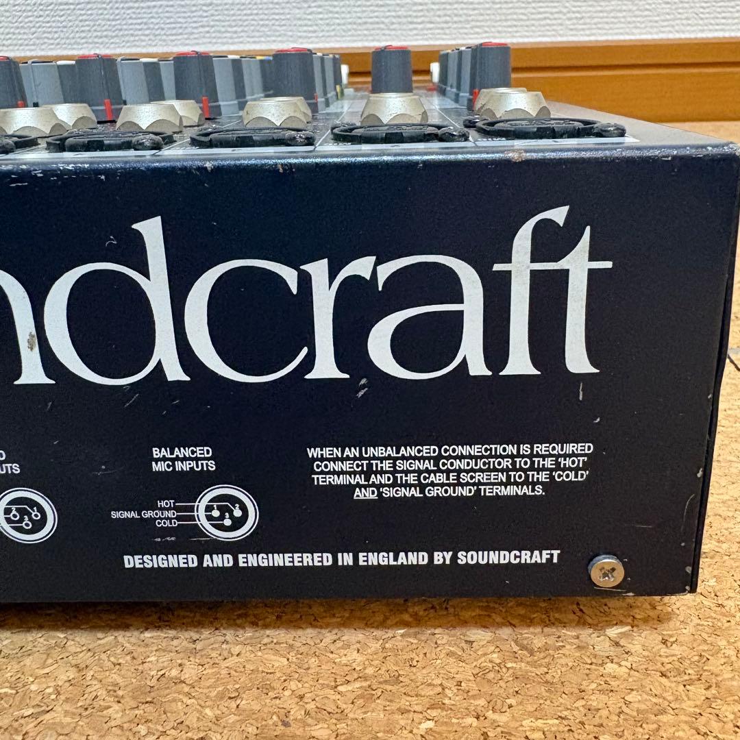【良品】SOUNDCRAFT EPM8 アナログミキサー 動作品 本体のみ