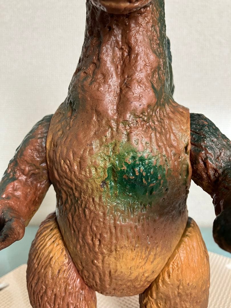 訳あり◉ブルマァク ゴジラ ソフビ フィギュア当時物だと思います
